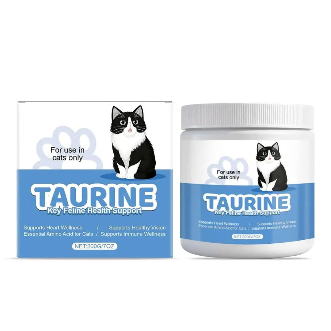 Suplemento Taurina para Gatos — Segura, Soluble, Sin Sabor