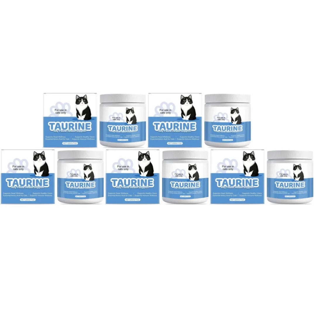 Suplemento Taurina para Gatos — Segura, Soluble, Sin Sabor