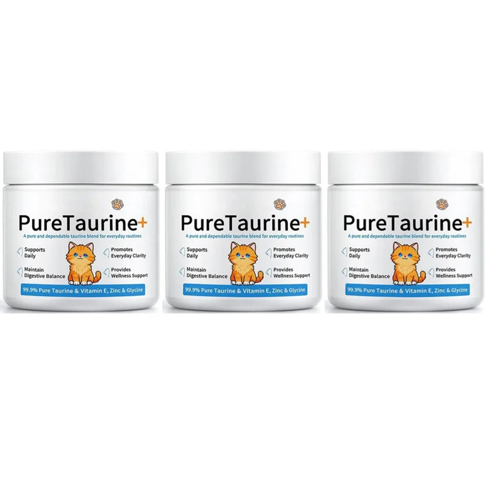 Suplemento Taurina para Gatos — Segura, Soluble, Sin Sabor