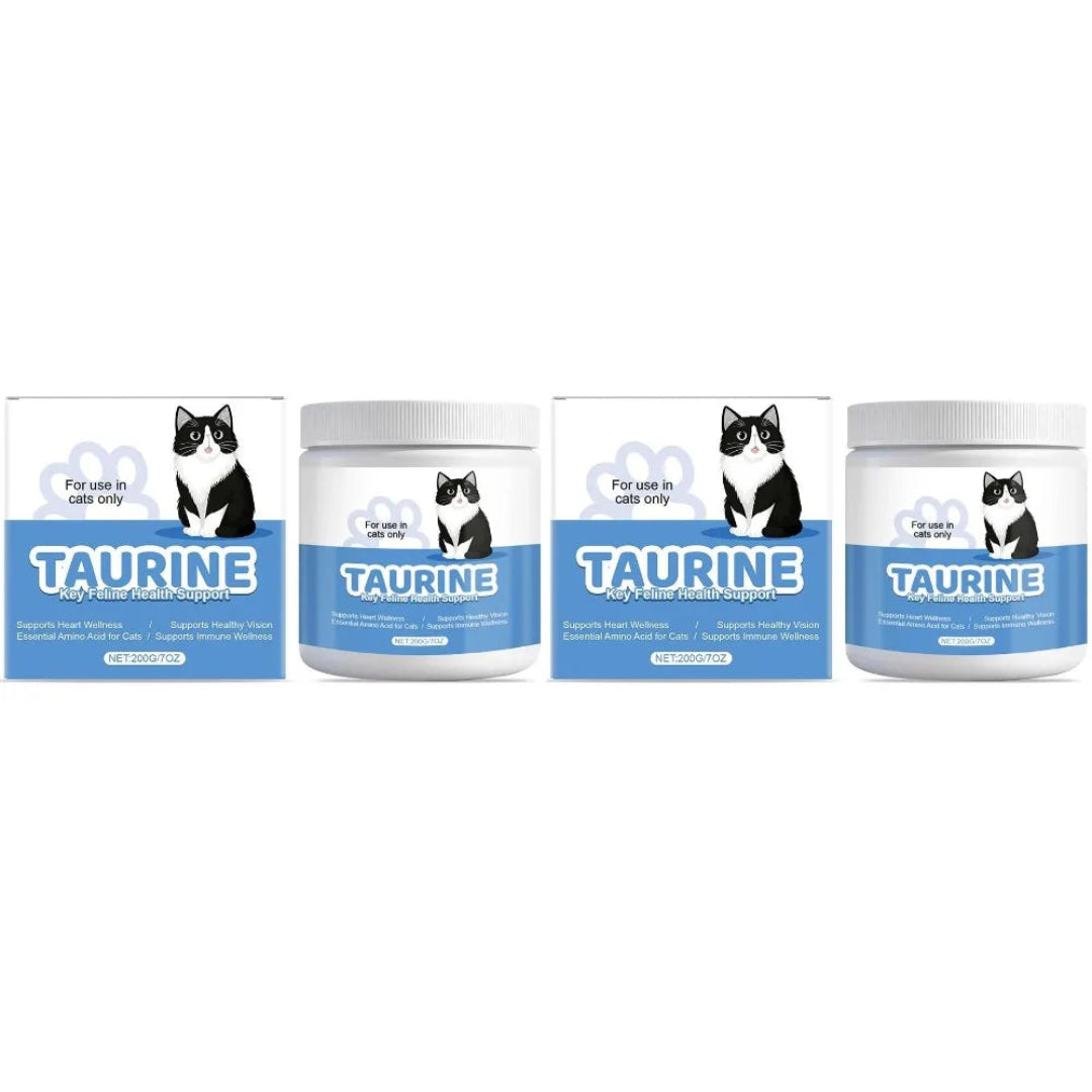 Suplemento Taurina para Gatos — Segura, Soluble, Sin Sabor