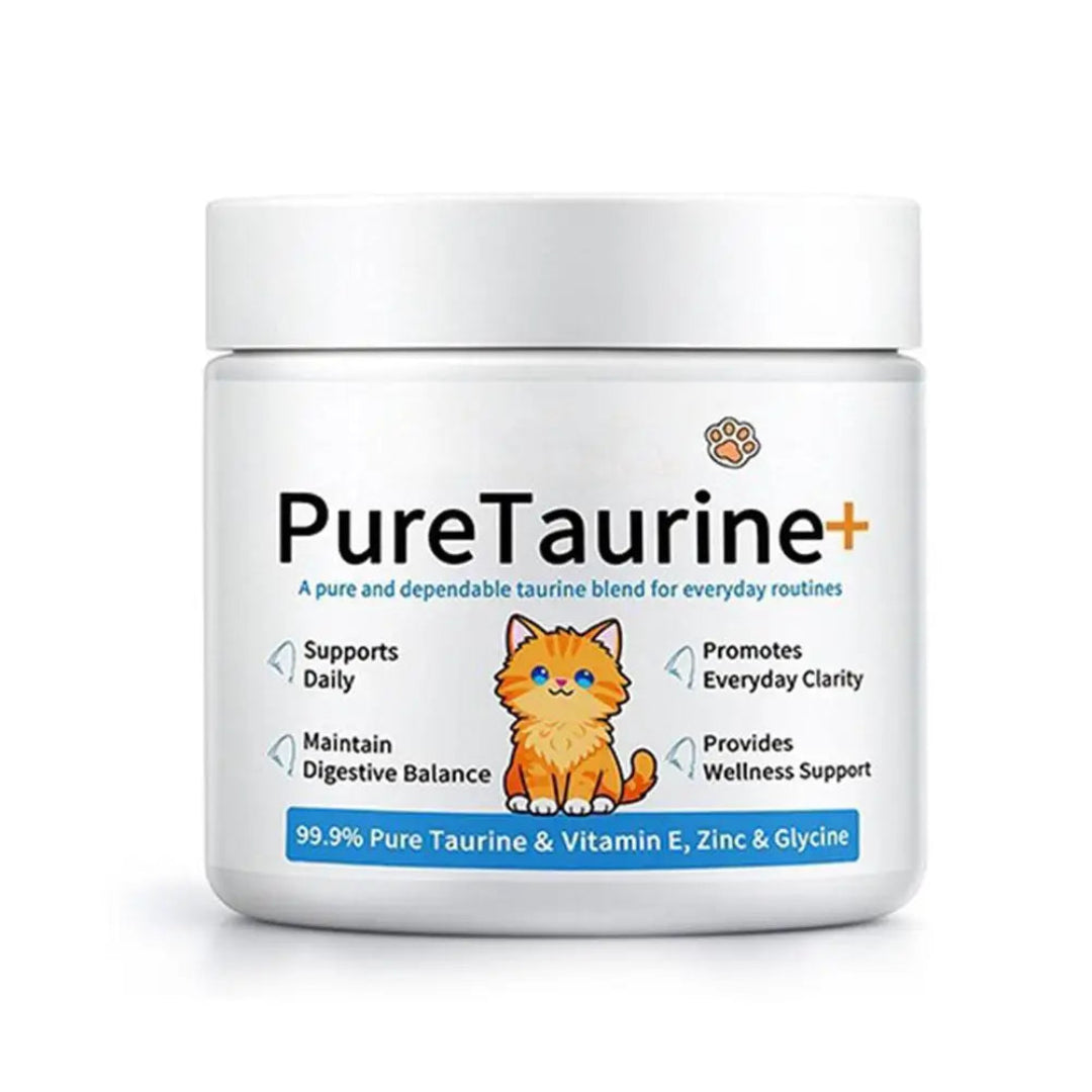 Suplemento Taurina para Gatos — Segura, Soluble, Sin Sabor