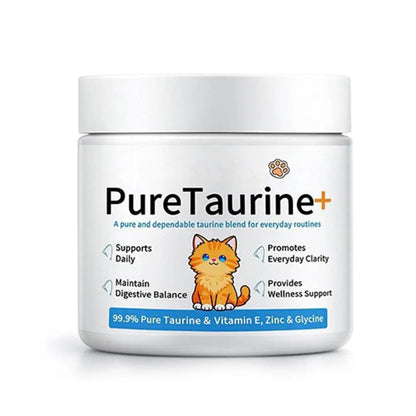 Suplemento Taurina para Gatos — Segura, Soluble, Sin Sabor