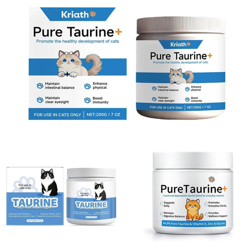 Suplemento Taurina para Gatos — Segura, Soluble, Sin Sabor