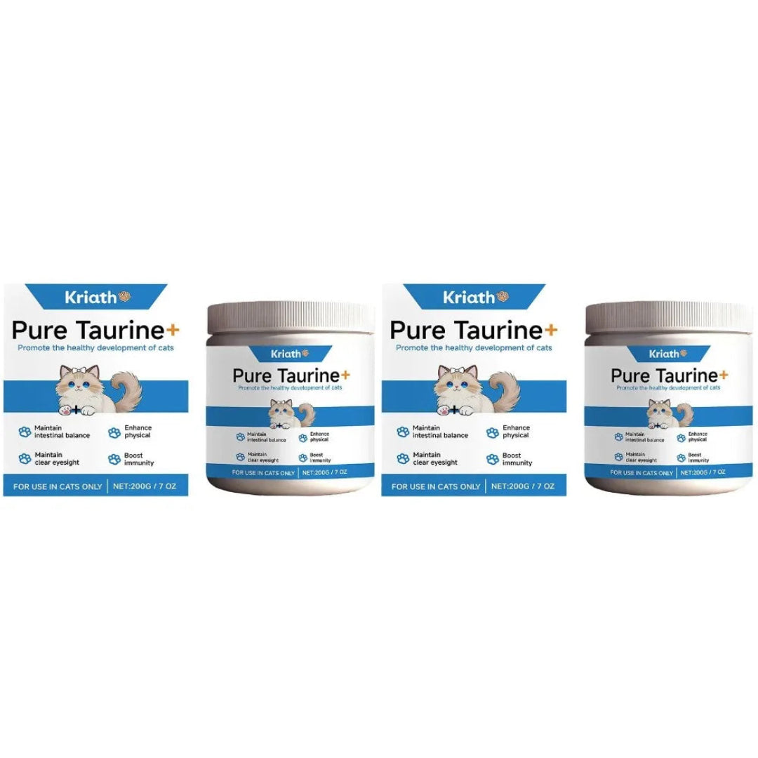 Suplemento Taurina para Gatos — Segura, Soluble, Sin Sabor