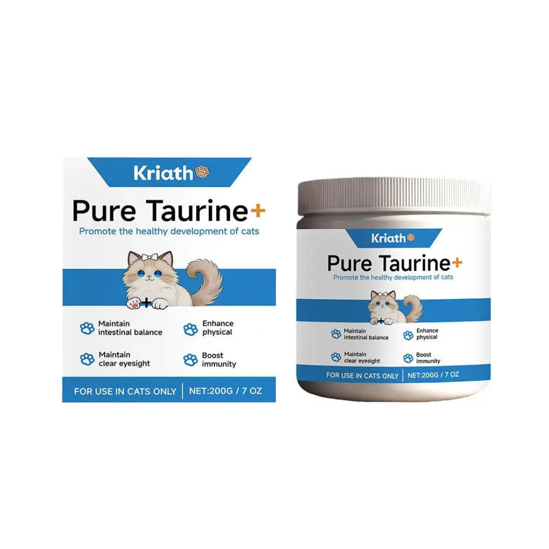 Suplemento Taurina para Gatos — Segura, Soluble, Sin Sabor