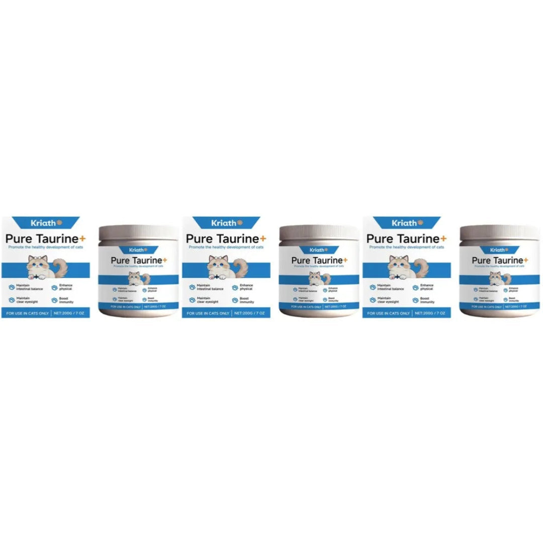 Suplemento Taurina para Gatos — Segura, Soluble, Sin Sabor