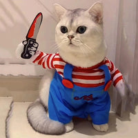 Disfraz de miedo para perros y gatos